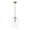 Z-Lite Joliet 1 Light Pendant, Olde Brass & Clear 473P12-OBR - alternate 2